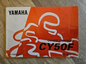 Yamaha 1994 Jog 50 49cc Scooter Manual del Propietario Modelo CY50F P/N LIT-11626-08-83 - Imagen 1 de 5