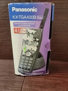 * PANASONIC KX-TG4000B, czarny, 4-liniowy - Zdjęcie 1 z 9
