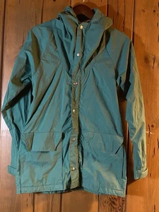 VTG 70s 80s Banana Equipment Parka Jacket XS USA Estes Park CO Rain Shell - Picture 1 of 8