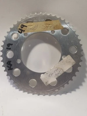 Piñón trasero Portco hecho en EE. UU. 49T KAWASAKI KX60 89 - 2003 KDX80 1985 88 Foto 1 de 4