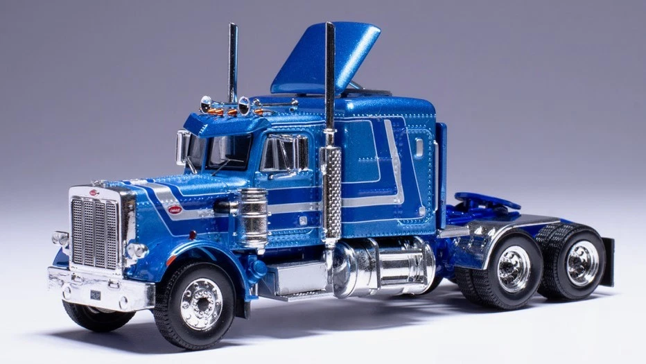 Peterbilt 359 1973 Blue Camion Truck 1:64 Model IXO MODEL - Immagine 1 di 1