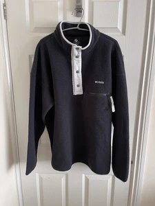 Genuine Columbia Fleece 3 Button Sweatshirt/Pullover - Picture 1 of 13