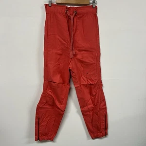 Free People Movement Cargo Pants Womens Size XS Back To The Future Orange Crush - Picture 1 of 11