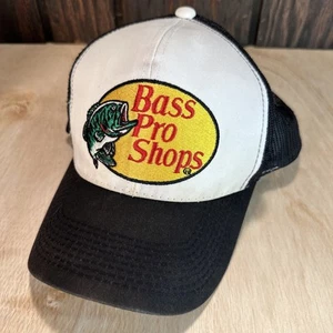 Gorra de camionero vintage Bass Pro Shops gorra con cierre a presión negra bordada - Imagen 1 de 11