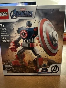 LEGO Marvel Avengers: Captain America Mech Armor (76168) NEW Factory Sealed - Picture 1 of 6
