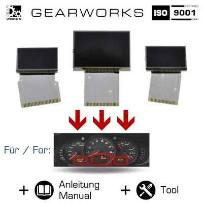 Set Displays para PORSCHE 996 Boxster 986 Cuadro de instrumentos Versión USA Foto 1 de 4