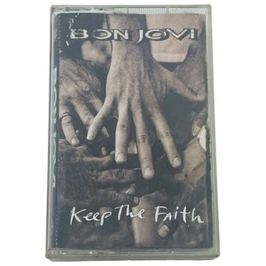 Bon Jovi Cassette Tape Keep The Faith 1992 Mercury Rock - Picture 1 of 2