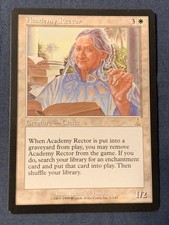 MTG Academy Rector x1 Urza's Legacy Reserved List Magic the Gathering