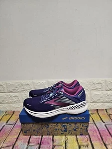 Brooks Adrenaline GTS 22 Road Running Shoes UK 6 Women's RRP £ 130 Navy / Yucca