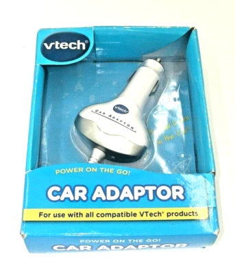 VTech Car Power Adapter Cord MobiGo VReader Vsmile Pocket Motion NEW - Image 1 of 2