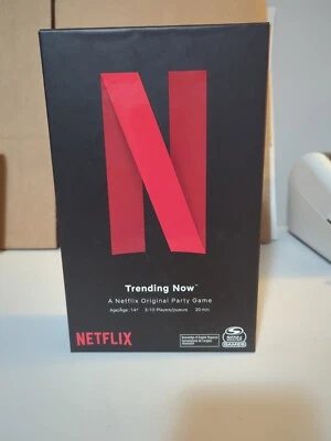 Netflix Trending Now Game, A Netflix Original Party Card Game Spin Master - Image 1 of 3
