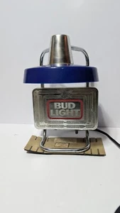 Vintage 1989 Bud Light Beer Lamp by Everbrite – 11" Bar Sign Light Decor - Picture 1 of 5