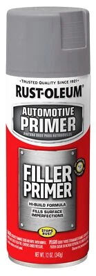  Pintura en aerosol imprimación de relleno automotriz GrayRust-Oleum 249279 11 onzas... Foto 1 de 2