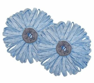 2- QVC Don Aslett's Super Absorbent Microfiber Mop Heads NEW in BAGS! - Image 1 of 4