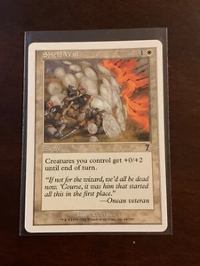 Magic the Gathering Seventh Edition Shield Wall - Picture 1 of 2