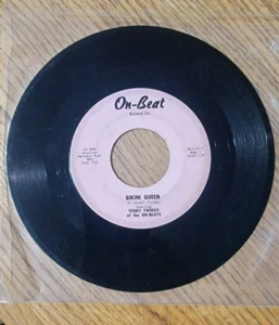 TEDDY TWIGGS & ON-BEATS: bikini queen / red, white & blue ON-BEAT Single 45RPM - Picture 1 of 2