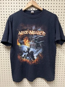 Amon Amarth 2009 Tour T-shirt Twilight of the thunder god Large Black Vtg - Picture 1 of 6