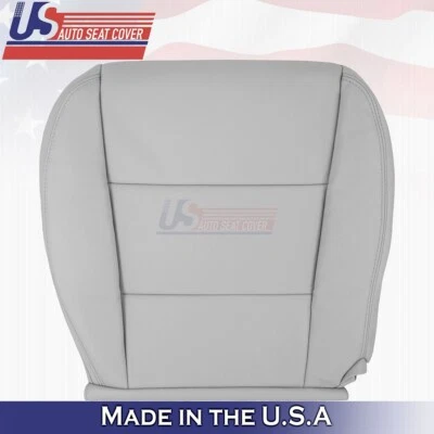 2013 to 2018 Fits Toyota Avalon XLE Driver Bottom Leather Seat Cover Light Gray - Image 1 of 4