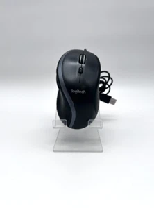 Używana Logitech B110 biała przewodowa biurowa mysz robocza USB do komputera w pełni działająca - Zdjęcie 1 z 5