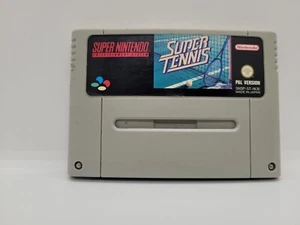 Super Tennis - Super Nintendo / SNES Spiel - Bild 1 von 2
