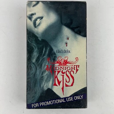 Midnight Kiss VHS Video Tape PROMO Screener Vampire Erotic Thriller - Image 1 of 2