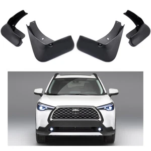 4 Mud Flaps Splash Guards Fender Car Mudguard for 2022-Up Toyota Corolla Cross - Picture 1 of 8