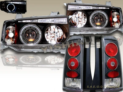 04 05 06 Faros Proyector Scion XB Negro LED Halo + Luces Traseras JDM Foto 1 de 4