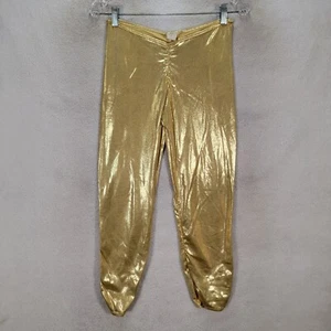 Sexy Pantalones Cortos Hey Baby Para Mujer Dorado Tirar de tiro bajo Festival Juegos con disfraces Talla S - Imagen 1 de 19