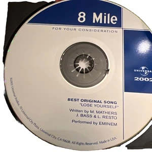 FYC Eminem CD Single, Promo 8 Mile Best Original Song "Lose Yourself" 2002 Mint - Picture 1 of 2