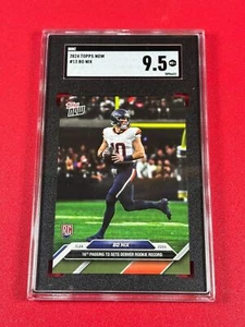 2024 Topps Now Bo Nix #13 - Sets Denver Rookie Record SGC 9.5 - Bild 1 von 2