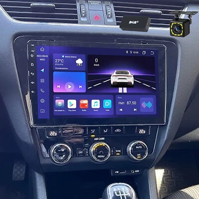 DAB+ Android 14 Carplay Navi GPS Für Autoradio SKODA Octavia III 3 5E 2013-2018 - Bild 1 von 4