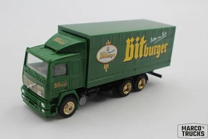 Albedo Volvo F12 flatbed/curtain-side rigid truck "Bitburger" 1:87 /AL1646 - Picture 1 of 1