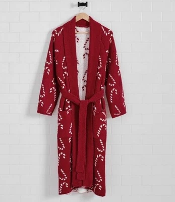 BATA JACQUARD BASTÓN CARAMELO GRANERO DE CERÁMICA, MEDIANA ~ FIESTA ROJA/BLANCA, NAVIDAD ¡AGOTADA! Foto 1 de 4