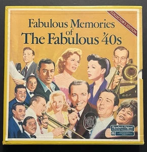 Fabulous Memories of The Fabulous '40s 8xLP Box Set 1981 Readers Digest Jazz Pop - Imagen 1 de 5