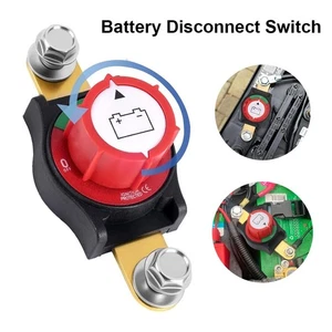 12-48V Heavy Duty Side Post Battery Disconnect Switch On/Off  For Car Boat Truck - Picture 1 of 9