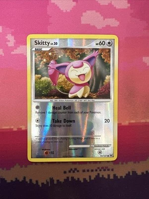Pokemon Card Skitty Unleashed Reverse Holo 93/127 Near Mint - Image 1 of 2