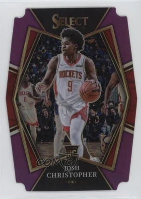 2021-22 Select Premier Level Purple Prizm Die-Cut /99 Josh Christopher Rookie RC - Image 1 of 2