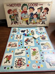 Mother Goose Board Game Cadaco 1971 Vintage - VG CONDITION - Picture 1 of 5