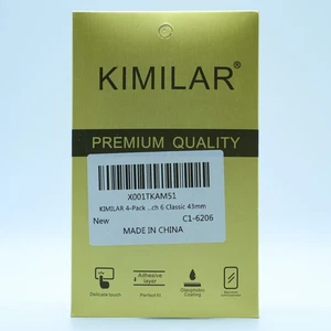 Samsung Galaxy Watch 6 Classic 43 mm – KIMILAR 4‑Pack Tempered Glass Protectors - Picture 1 of 3