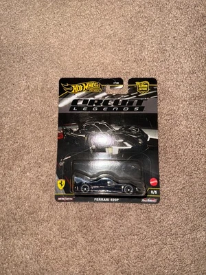 2025 Hot Wheels Premium Car Culture Circuit Legends Ferrari 499P Chase 0/5 Black - Image 1 of 3