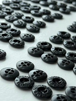 156x Stone Island Replacement Buttons Bulk 14mm & Free Branded Metal Buttons - Image 1 of 4