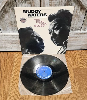 Muddy Waters "The Real Folk Blues" Vinyl Album! Excellent Condition! Foto 1 de 4