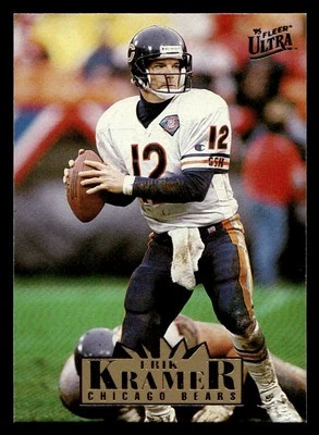 1995 Ultra Erik Kramer #44 Chicago Bears - Image 1 of 2