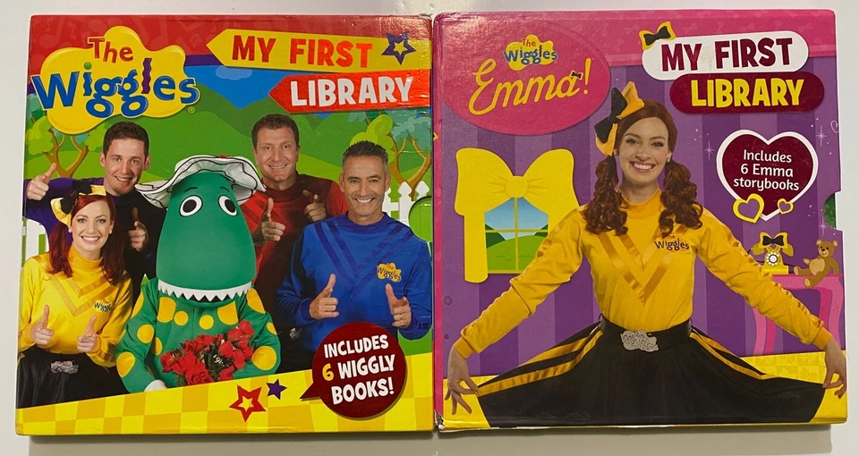 The Wiggles My First Library Wiggly Books Emma! Storybooks Two Box Set x12 Books - Image 1 of 4