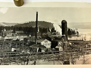 Blackwell Lumber Company Coeur d'Alene, ID - Panoramic Original Photograph 1900s - Picture 1 of 15