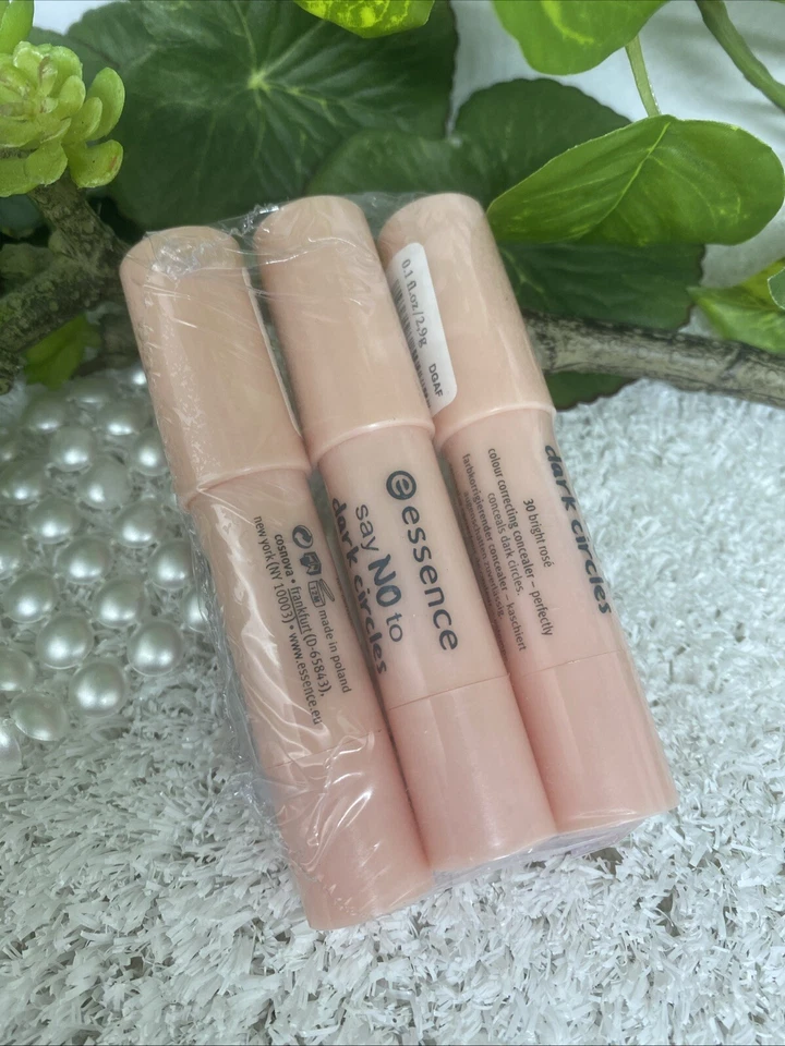 essence say NO to DARK CIRCLES 30 Bright Rose Color Correcting Concealer 3 Stück - Bild 1 von 4