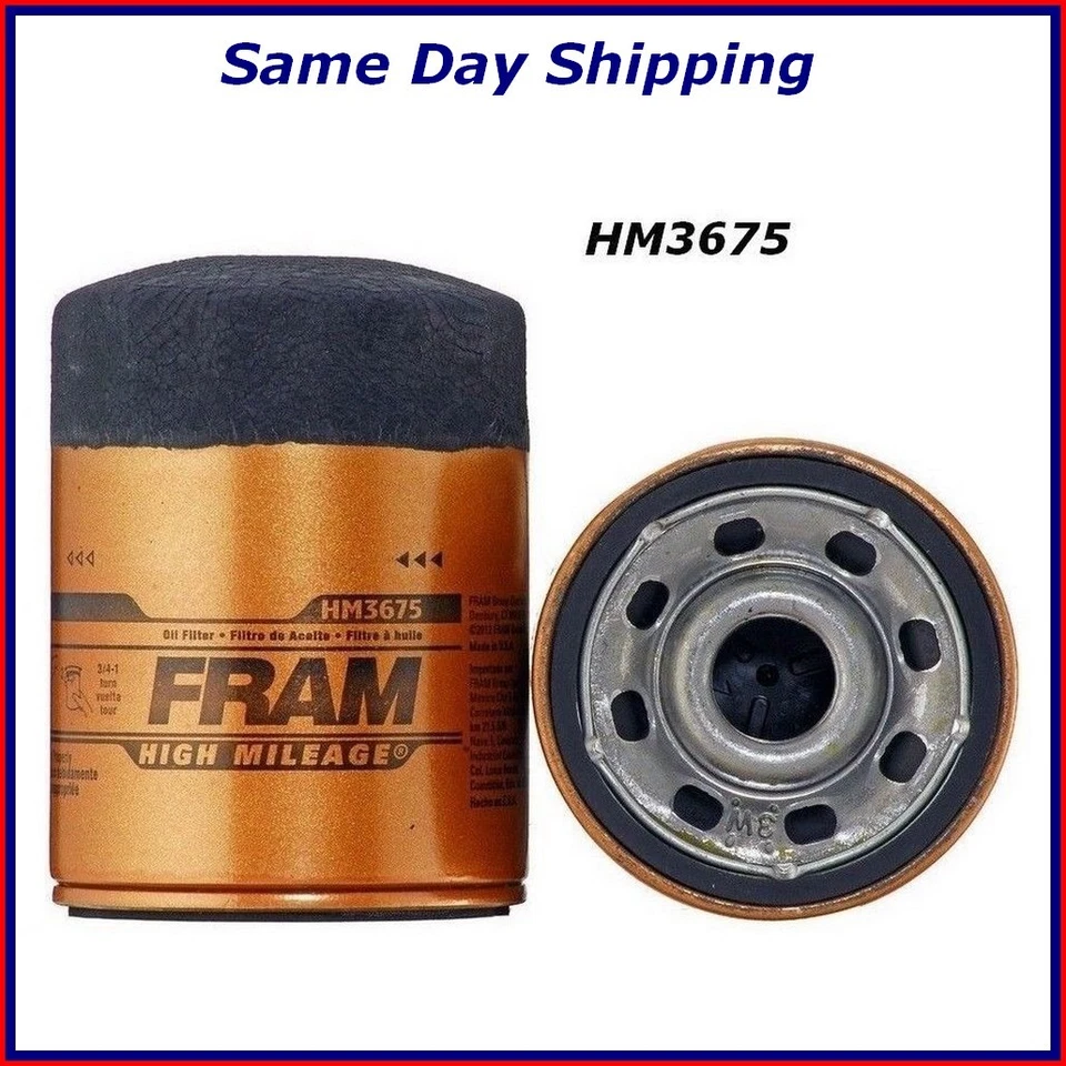  Oil Filter Set 2 For: Isuzu Cadillac Buick Oldsmobile 4.2L 4.3L 5.0L 5.7L - Image 1 of 1