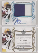 2018 Leaf Trinity Platinum Spectrum /25 DJ Chark RPA Rookie Patch Auto RC
