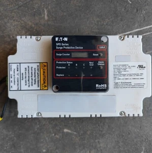Eaton SPD Surge Protector 277/480 V Delta SPD100480Y3C 100kA Protective Device - Picture 1 of 4