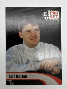 Jeff Burton #135 - Pro Set Racing Card - 1992 Pro Set Winston Cup - NM